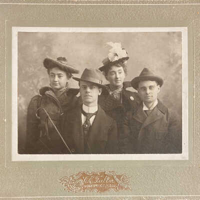 Two women & two men - Dated 11/14/1898