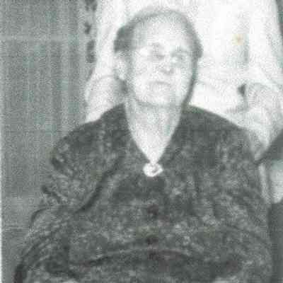 Family photograph, taken about 1960, courtesy Tiny Hovet, son of Knut Hovet: Maggie (Holto) Hovet (Mrs. John K. Hovet)
