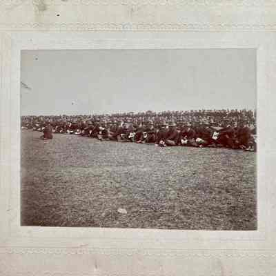 First ND National Guard Volunteers for Spanish American War. Photo date: 15 May 1898