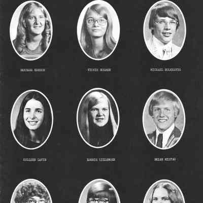 Hatton High School 1976 Yearbook: Class of 1976 Senior photographs, page 2