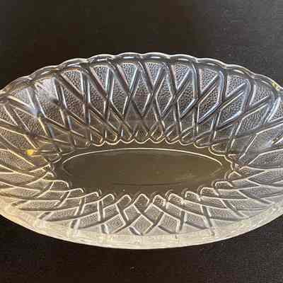 Crystal Relish Dish