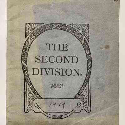 The Second Division - 1919