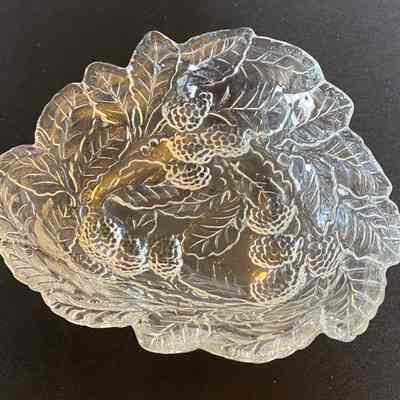 Crystal Relish Tray