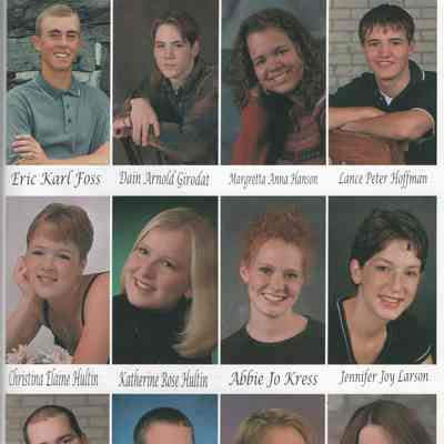 Hillsboro High School 2000 Yearbook: Class of 2000 Senior photographs, page 2
