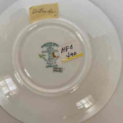 Cup and Saucer - Donated by Gertrude (Mrs. Ralph) Diehl