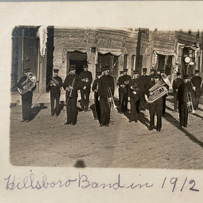 Hillsboro Band - 1912
