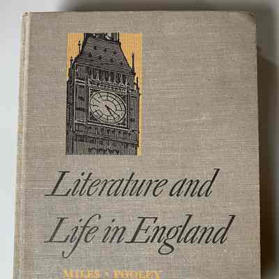 Literature and Life in England