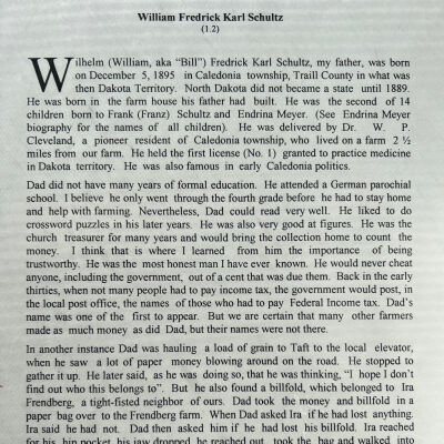 William Schultz info