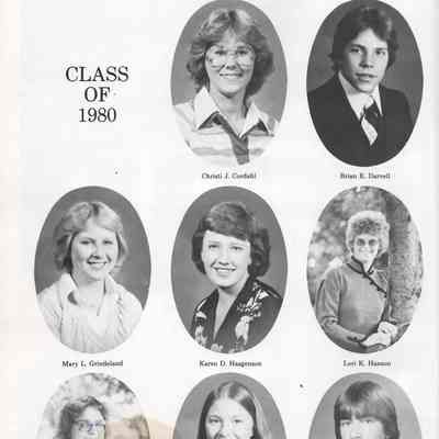 Hatton High School 1980 Yearbook: Class of 1980 Senior photographs on page 22