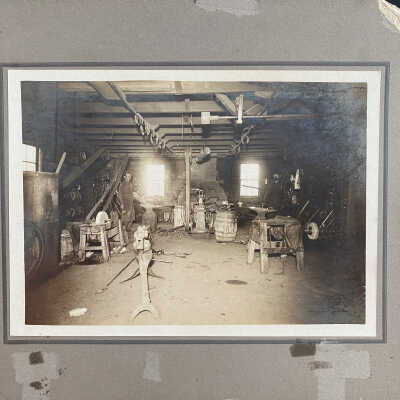 Blacksmith Shop, Hillsboro, ND - Early 1900's