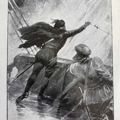 An Illustration: Westward Ho - Lillie Plummer Library