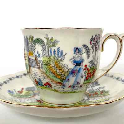 Cup and Saucer - Donated by Jean (Mrs. Chauncey) Kaldor