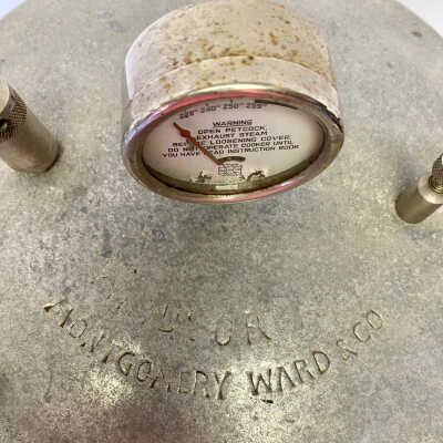 Windsor A Montgomery Ward Co. Pressure Canner