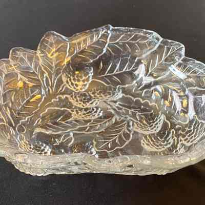 Crystal Relish Tray