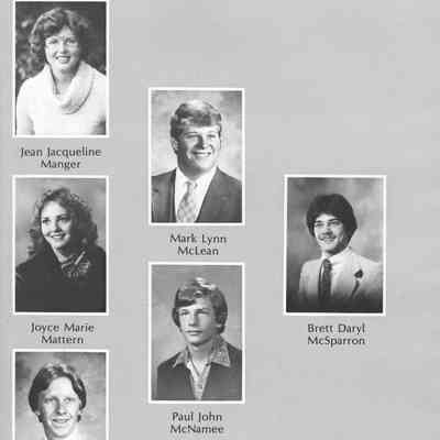 Hillsboro High School 1982 Yearbook: Class of 1982 Senior photographs on page 93
