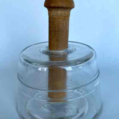 Glass Butter Mold