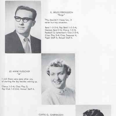 Hillsboro High School 1954 Yearbook: Class of 1954 Senior photographs, page 13