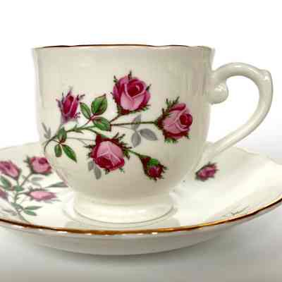 Cup and Saucer - Donated by Emma (Mrs. James) Allen