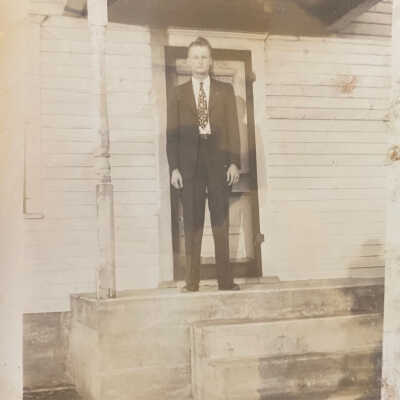 Unknown man