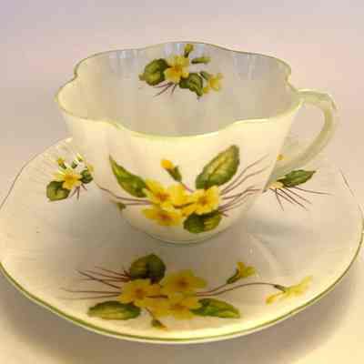 Cup and Saucer - Donated by Dully (Mrs. Doug) McNamee