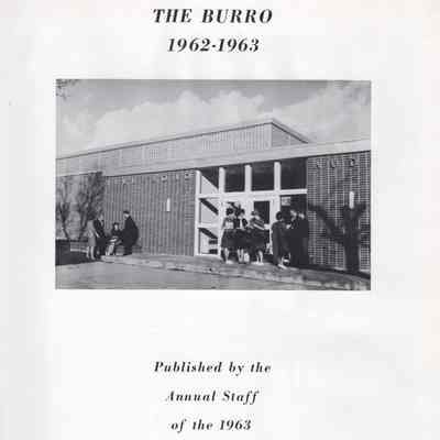 Hillsboro High School: 1963 Yearbook title page
