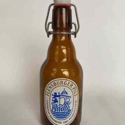 Flensburger Pils. Beer Bottle