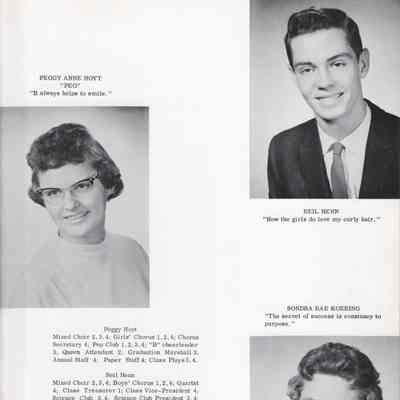 Hillsboro High School 1960 Yearbook: Class of 1960 Senior photographs, page 17