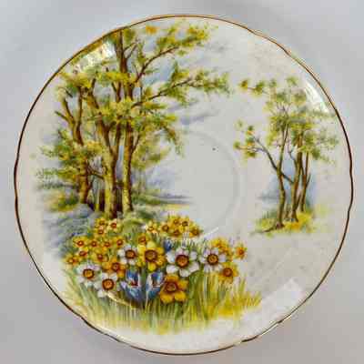 Cup and Saucer - Donated in memory of Edna Steinberger