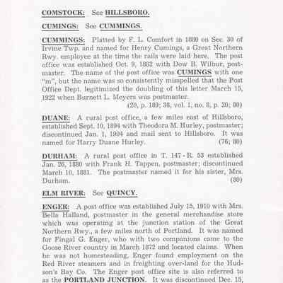 Origins of North Dakota Place Names, Traill County: Page 34
