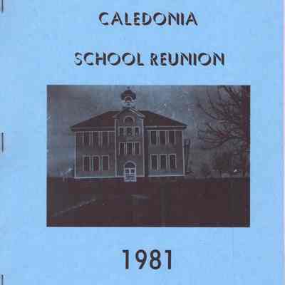 Caledonia School Reunion, 1981