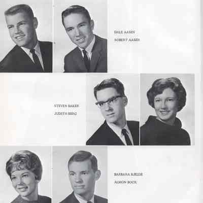 Mayville High School 1963 Yearbook: Senior photos, page 50