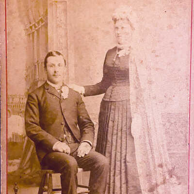 Wedding of Jacob (Jake) Walters and Bertha Toftsrud/Swenson