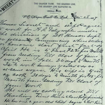 Letter written by A R Dalrymple