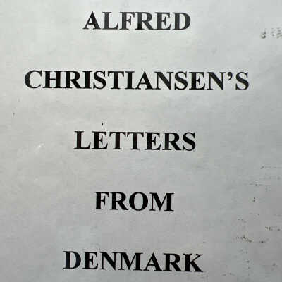 Christiansen family: Alfred Christiansen’s letters from Norway