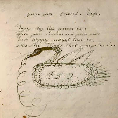 1840 Autograph Album/Journal