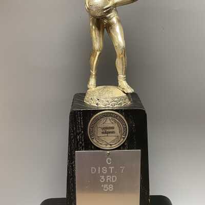 Boys Basketball- 3rd Place District 7 - 1958