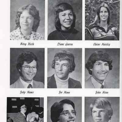 Hillsboro High School 1977 Yearbook: Class of 1977 Senior photographs on page 50