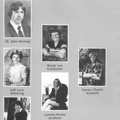 Hillsboro High School 1982 Yearbook: Class of 1982 Senior photographs on page 91