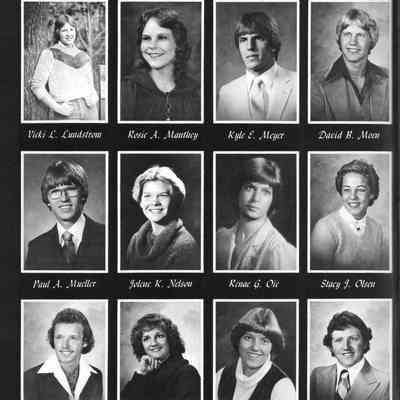 Hillsboro High School 1981 Yearbook: Class of 1981 Senior photographs on page 76