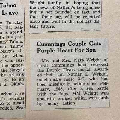 World War III Clippings - Verna Volden