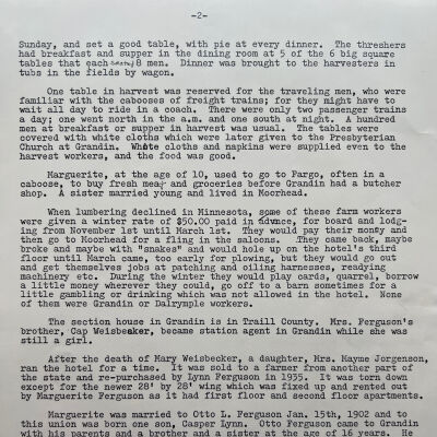 Page two of three