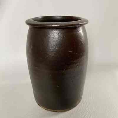 Brown Crockery Jar