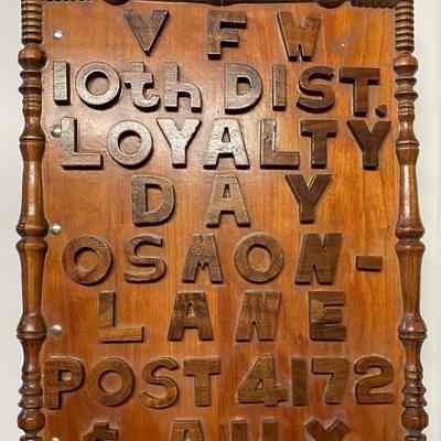 VFW 10th District Loyalty Day - 5/3/1980