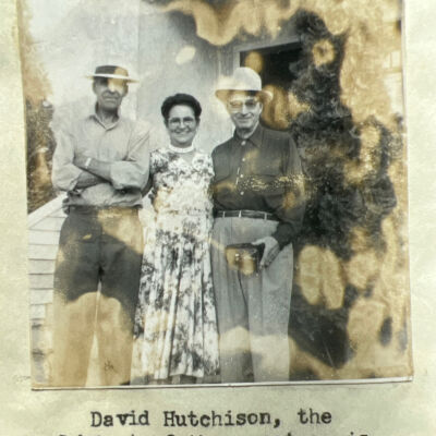 Hutchison family: David Hutchison, 1882 pioneer son from Caledonia area, Traill County, Dakota Territory