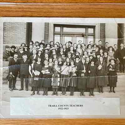 Teachers of Traill County 1922-23