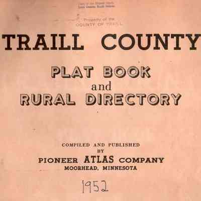 Traill County, North Dakota, Atlas, 1952