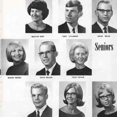 Hatton High School 1966 Yearbook: Class of 1966 Senior photographs, page 2