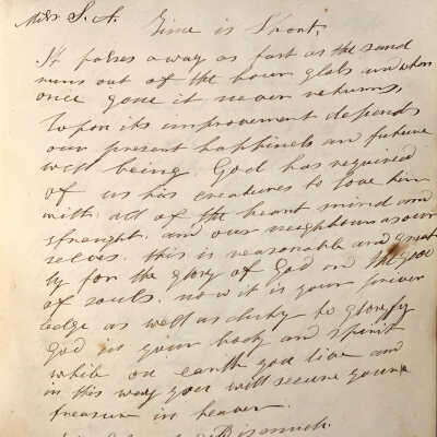 1840 Autograph Album/Journal - Susan & Frank Mayall