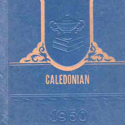 Caledonia High School 1950 Yearbook
