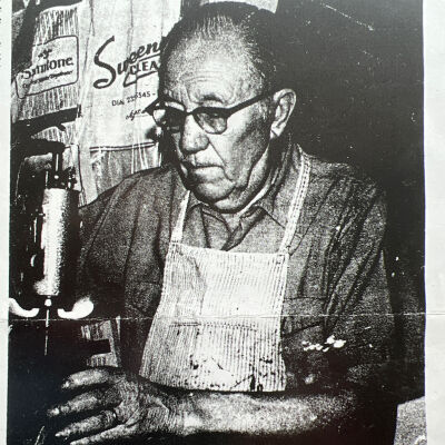 Nelson family: Oscar Nelson, since 1936, ran a shoe repair business in Hillsboro for over 45 years